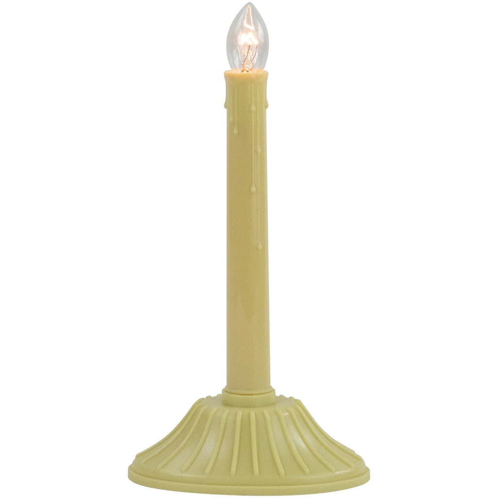 Single Light Window Candle - 9.5" - Cream
